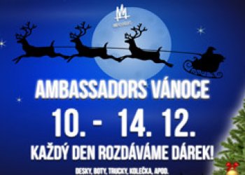 Vánoce s předstihem na Ambassadors.eu!