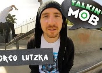 Greg Lutzka na skejta lepí pouze MOB grip