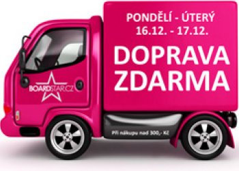 Dneska a zejtra na Boardstar.cz bez poštovnýho!