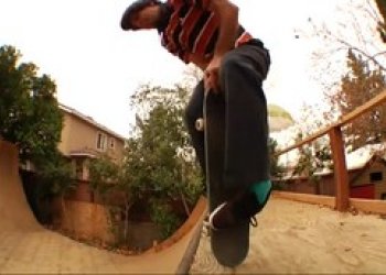 Louie Barletta je v mini rampě opravdu doma