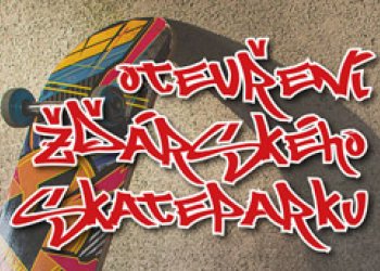 Pozvánka na oficiální otevření skateparku ve Žďáru nad Sázavou