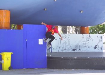 Eric Koston zavítal ne zlegalizovaný LA Courthouse