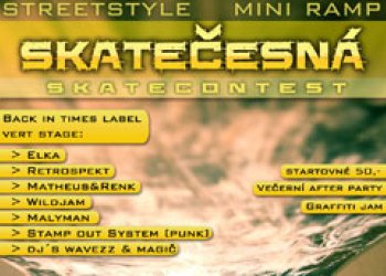Skatečesná v Žatci se chystá na září!