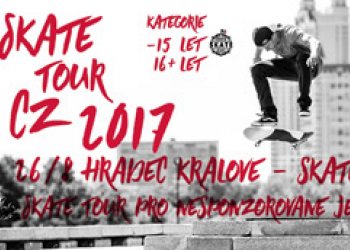 Pozvánka na další zastávku Skate TourCZ v Hradci Králové!
