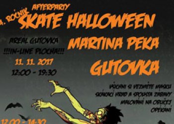 SKATE HALLOWEEN Martina Peka už tuto sobotu!