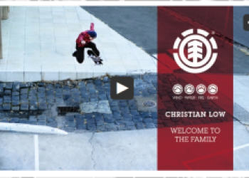 Brutální welcome video Christiana Lowa do Element AU