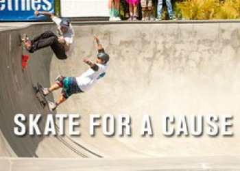 Skate for cause 2014 Ryana Shecklera byla opět nabitá akce