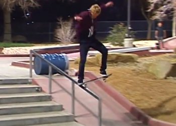 Braydon Szafranski s fellákama v Jaycee skateparku