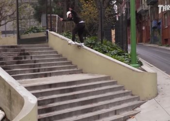 Hermann Stene v zabitém partu pro Real Skateboards