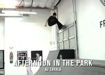 AJ Zavala využil své odpoledne v TWS parku produktivně