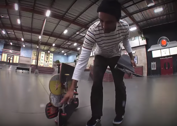 New Balance tým si dal v The Berrics klasickou ollie challenge