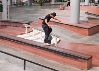 Will Gomez skejtoval v perfektním parku v Miami