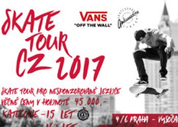 Pozvánka na další zastávku SkateTourCZ v Kladně!