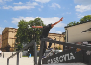 Jirka Houka and Matúš Mozola on Cassovia skate cup 2017