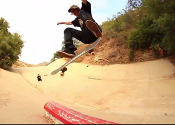 Dave Bachinsky s fellákem v Sheldon plaze a v nádrži