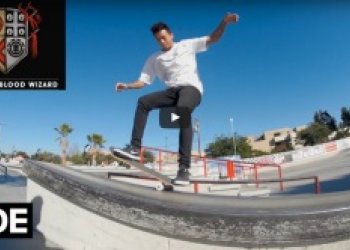 Vans park hostil vydatné demo Element a Blood Wizard crew