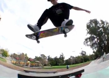 Nyjah Huston solidně naložil Diamond plaze