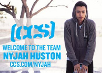 Nyjah Huston za CCS shop a welcome video!