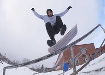 Dave Engerer a jeho zabitý snowskate part