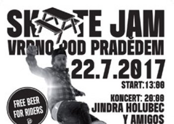 Pozvánka na Skate Jam ve Vrbně pod Pradědem!
