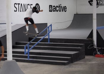 Nyjah Huston představuje svou kolekci u AYC