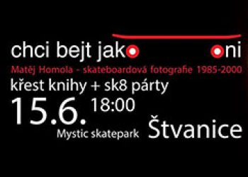 Matěj Homola zve na křest knihy "Chci bejt jako oni"