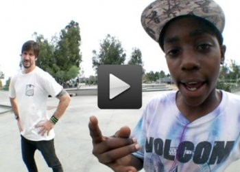 Chris Cole na pokecu a pojezdu v North Hollywood plaze