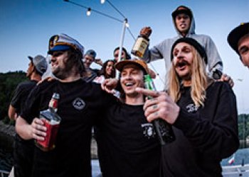 Maxim Habanec odpálil na Horsefeathers Skate Boat party svoji novou HF signature kolekci Skate and Create!