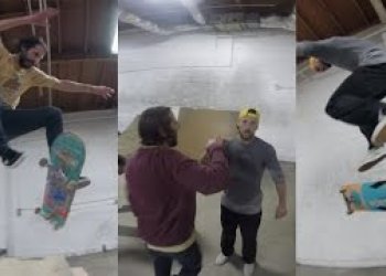 Janoski a Biebel na pohodové session v jeho hale