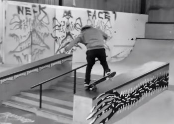 Hermann Stene hrozně naložil v Double Rock parku