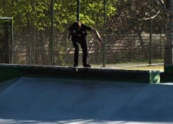 Tomáš Javůrek se vyblbnul ve skateparku na Babě