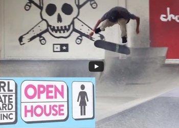 Girl skateboards Open House závod dopadl na výbornou