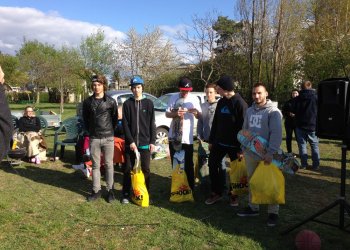 Kristián Nguyen zabil Cube skateshop contest v Senci