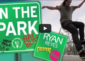 Ryan Reyes využil svůj lokální skatepark ve všech směrech