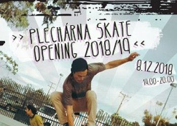 Plechárna / Skateboard Indoor Grand Opening už tuhle sobotu