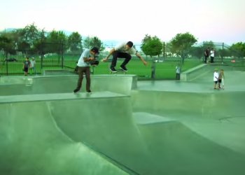 Emerica team předvedl letecké demo v Chino parku