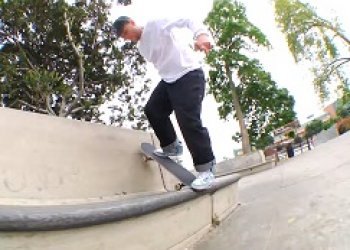 Griffin Gass představuje street editem svojí CW u Lakai