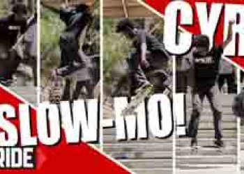 Cyril Jackson a backside 360 ve slow motion