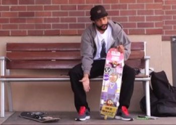 Kellen James předvádí své nové trucky u Krux