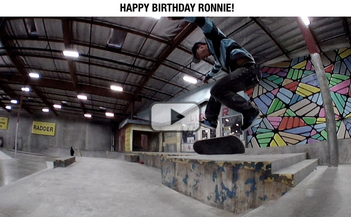 Ronnie v Berrics.